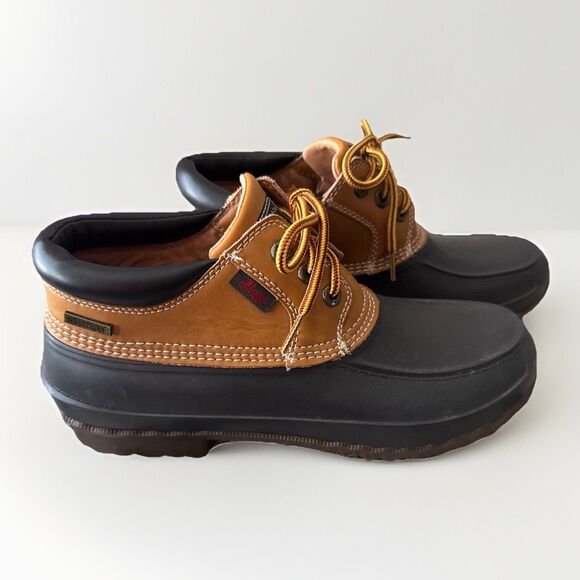 G.H. Bass Huey Duck Boots Size 9 Waterproof Low Top Rain Shoes Discontinued - Picture 1 of 8